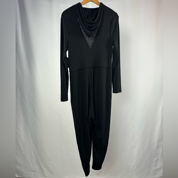 NWT Torrid Long Sleeve Hacci Jumpsuit in Black Size Large - Picture 8 of 10